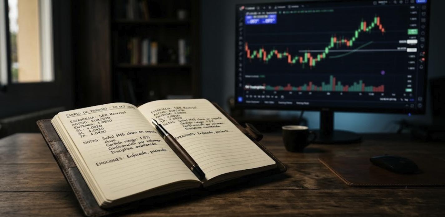 Diario de trading paso a paso: qué registrar y por qué