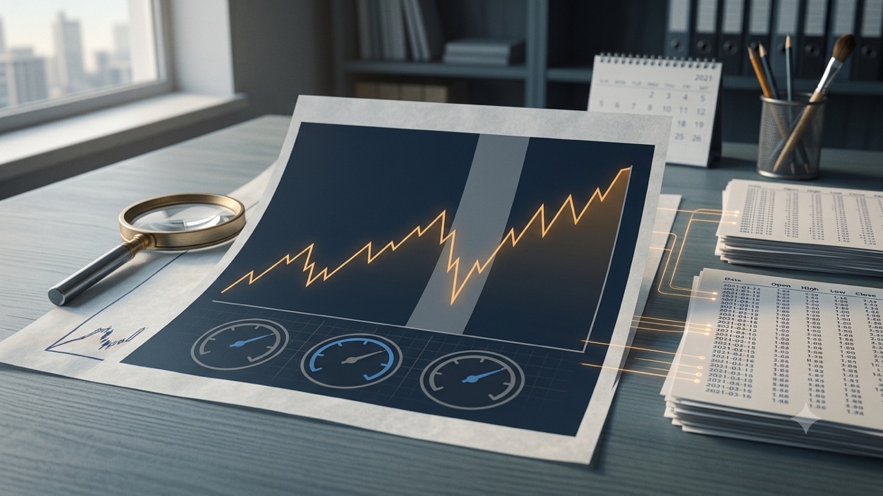 Curva de capital de un backtesting con su drawdown máximo destacado